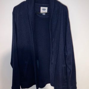Old Navy Blue Cardigan, Size XL